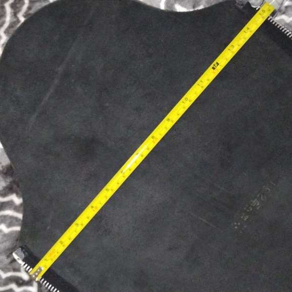 Leather Legs Black Leather Half Chaps Size Small Like New - Picture 10 of 11